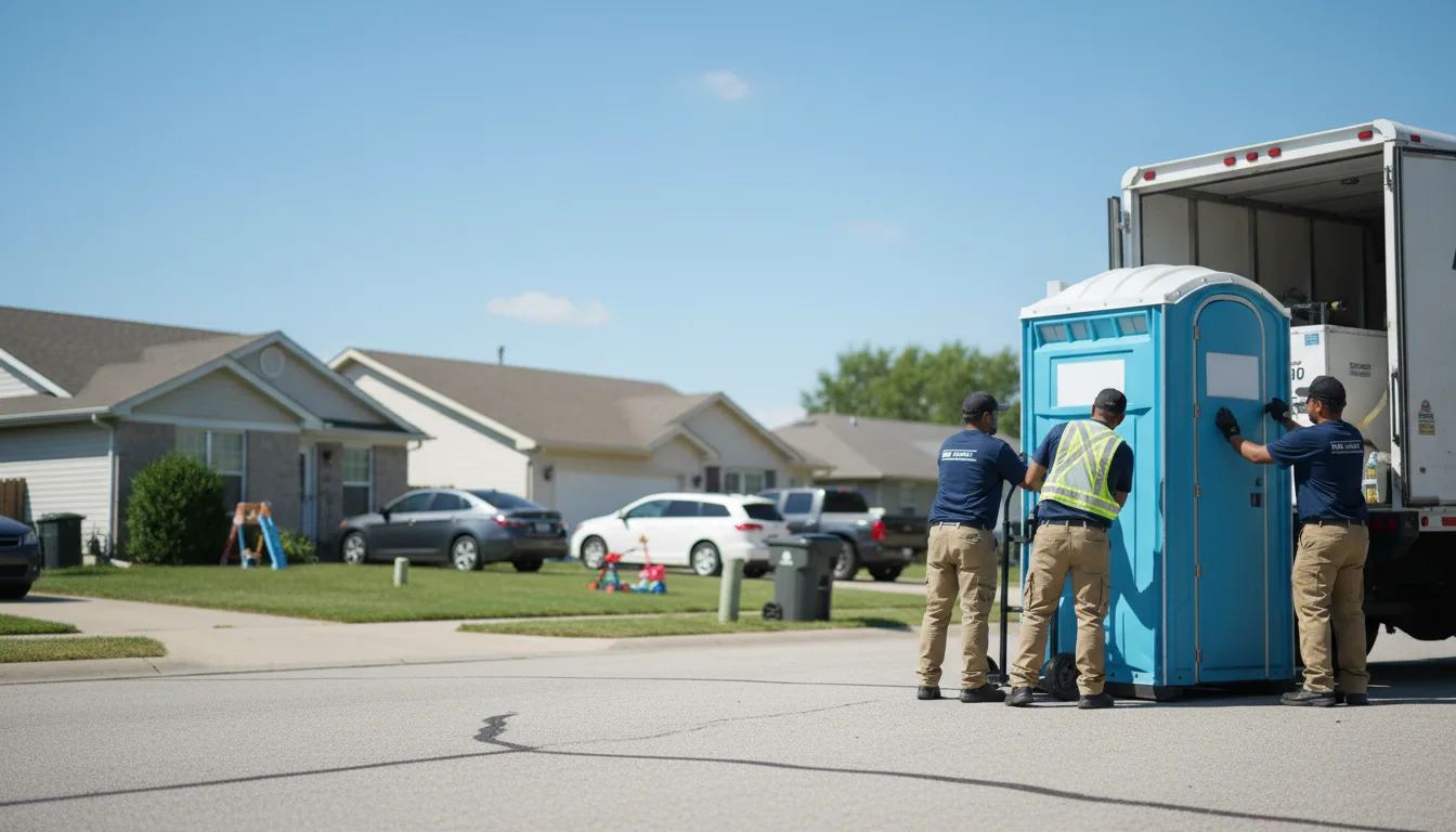 Standard Porta Potty Rentals in Lansing, MI near me